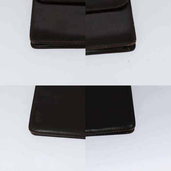 CELINE Chain Shoulder Bag Leather Brown Gold - Picture 10 of 12